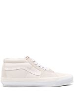 Vans baskets OG SK8-MID LX en cuir - Blanc - thumbnail