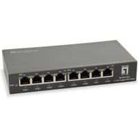 LevelOne GEP-0823 netwerk-switch Gigabit Ethernet (10/100/1000) Power over Ethernet (PoE) Zwart - thumbnail