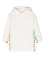 Stella McCartney Kids robe à bande logo - Blanc