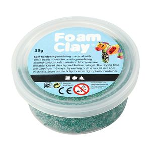Foam Clay Donkergroen, 35gr.