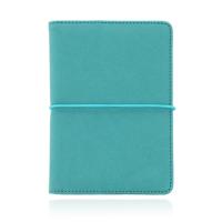 Paspoort Cover met elastiek - PU Leer Groen