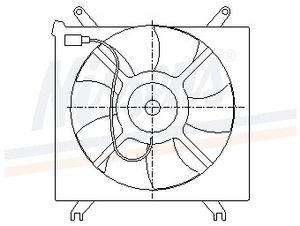 Koelventilator 85414