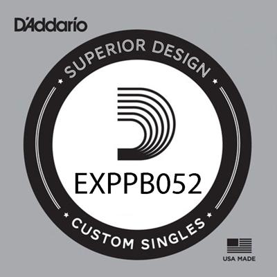D'Addario EXPPB052 Coated Phosphor Bronze Acoustic Losse Snaar .052 - Op = Op D'Addario EXPPB052 Coated Phosphor Bronze Acoustic Losse Snaar .052 - Op = Op