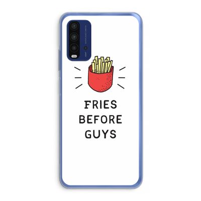 Fries before guys: Xiaomi Redmi 9T Transparant Hoesje