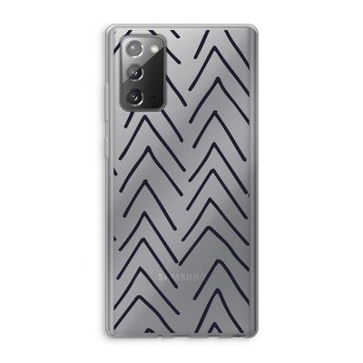 Marrakech Arrows: Samsung Galaxy Note 20 / Note 20 5G Transparant Hoesje
