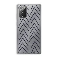 Marrakech Arrows: Samsung Galaxy Note 20 / Note 20 5G Transparant Hoesje