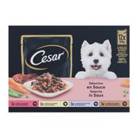 Cesar Selection in saus - Multipack - 12 x 100 g