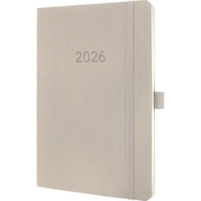 Sigel C2630 Weekkalender Conceptum 2026 Softcover DIN A5 Taupe 1 stuk(s) Aantal paginas: 192