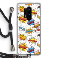 Pow Smack: OnePlus 8 Pro Transparant Hoesje met koord