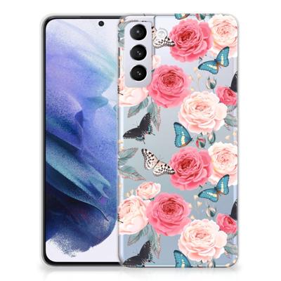 Samsung Galaxy S21 Plus | TPU Case | Butterfly Roses Samsung Galaxy S21 Plus | TPU Case | Butterfly Roses