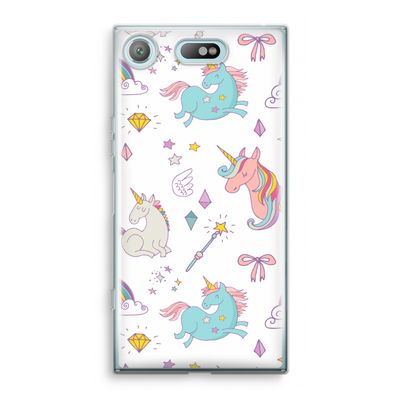 Fantasiewereld: Sony Xperia XZ1 Compact Transparant Hoesje