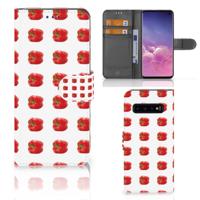Samsung Galaxy S10 | Book Cover | Paprika Red