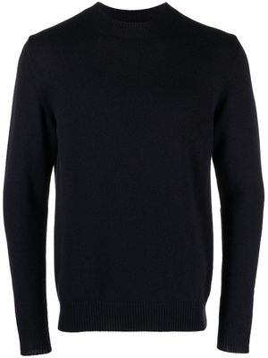 Incentive! Cashmere pull en cachemire à col rond - Bleu