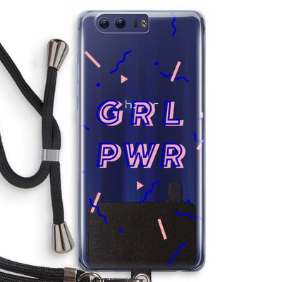GRL PWR: Honor 9 Transparant Hoesje met koord