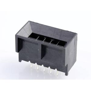 Molex 444321002 Male header, inbouw (standaard) Totaal aantal polen: 10 Inhoud: 1 stuk(s) Tray