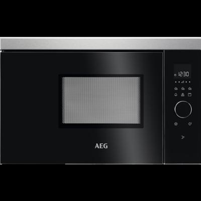 AEG 8000 Magnetron inbouw l zwart / vlekvrij rvs MBB1756DEM