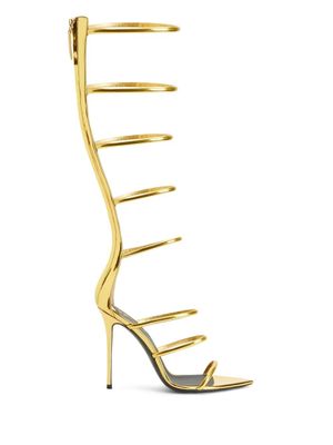 Giuseppe Zanotti sandales Intriigo 105 mm - Or