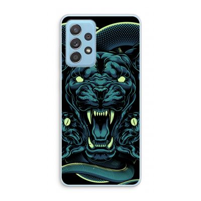 Cougar and Vipers: Samsung Galaxy A73 Transparant Hoesje