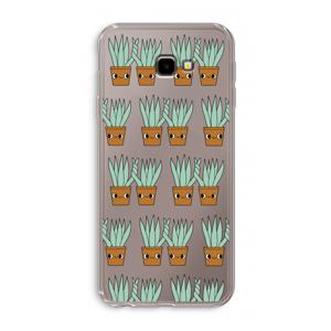 Sansevieria: Samsung Galaxy J4 Plus Transparant Hoesje