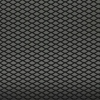 Racegaas aluminium zwart - ruitdesign 16x8mm - 125x25cm TG1253Z