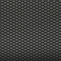 Racegaas aluminium zwart - ruitdesign 16x8mm - 125x25cm TG1253Z