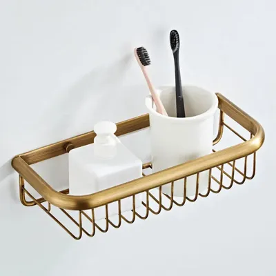 ImperialBronze Antiek Messing Badkamer Accessoireset