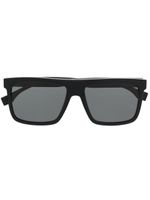 BOSS lunettes de soleil à monture carrée - Noir
