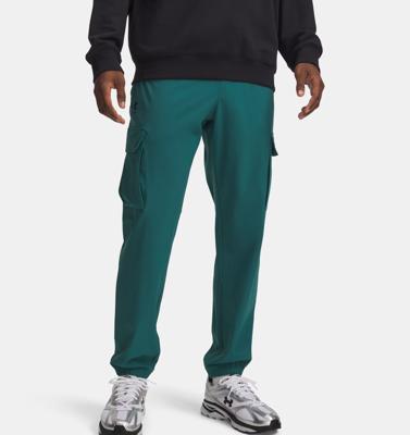 Under Armour Vibe Woven Cargo Trainingsbroek Heren Groen - Maat S - Kleur: Groen | Soccerfanshop