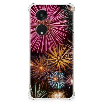 OPPO Reno8 T 5G Anti Shock Bumper Case Vuurwerk OPPO Reno8 T 5G Anti Shock Bumper Case Vuurwerk