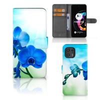 Motorola Edge 20 Lite Hoesje Orchidee Blauw - Cadeau voor je Moeder