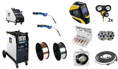 GYS Welding machine promig 400-4s duo dv-set
