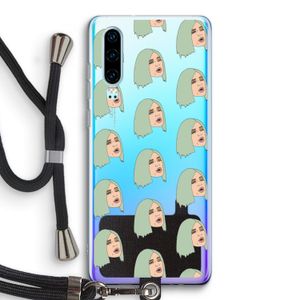 King Kylie: Huawei P30 Transparant Hoesje met koord