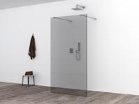Glasplaat Wiesbaden Slim | 90x200 cm | Nano | Rookglas