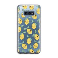 Citroenen: Samsung Galaxy S10e Transparant Hoesje