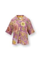 Pip Studio Flora Top Korte Mouw Matata Lila L