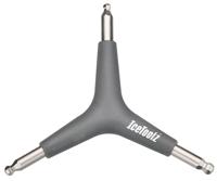 IceToolz inbussleutel 4/5/6mm met kogelkop, y-sleutel, 70y4