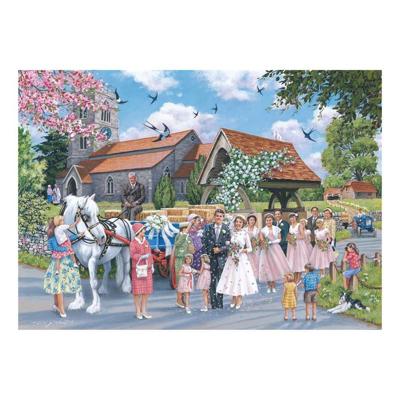 Country Wedding Puzzel 1000 Stukjes