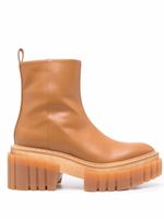 Stella McCartney bottines Emilie - Marron