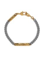 Capsule Eleven bracelet bicolore en maille gourmette - thumbnail