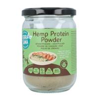 Terrasana Raw hennep protein poeder in glas bio Terrasana Raw hennep protein poeder in glas bio