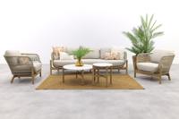 Garden Impressions Talara stoel bank loungeset 5-delig - Zand