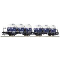 Roco 6600053 H0 dubbele wagon van de DB - thumbnail