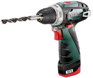 Metabo BS Basic Accu-Boorschroefmachine | 12V | 2X2 Ah Li-Power | Lader LC 12 | In kunststof koffer - 600984500