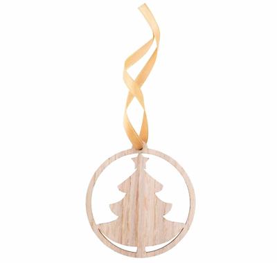 Houten Kerstboomhanger KERSTBOOM