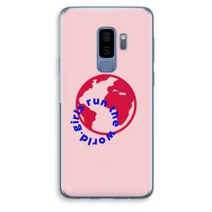 Run The World: Samsung Galaxy S9 Plus Transparant Hoesje