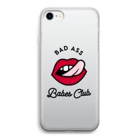 Badass Babes Club: iPhone SE 2020 Transparant Hoesje