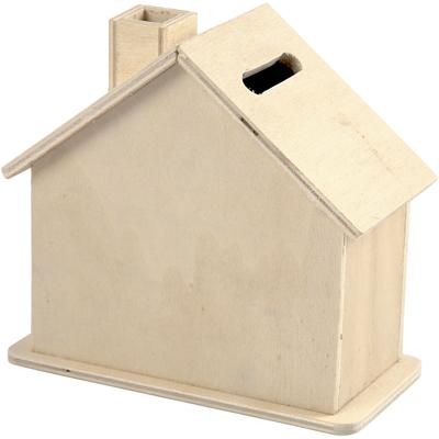 Creativ Company Houten spaarpot huis