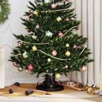Kerstboomstandaard Zwart 40 x 40 x 21 cm Staal