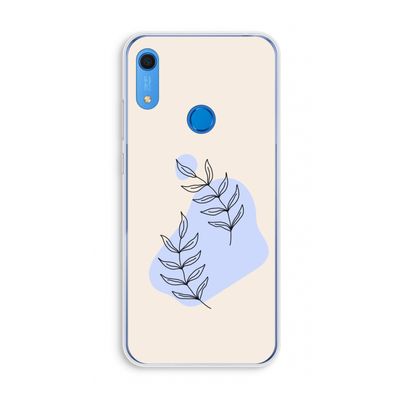 Leaf me if you can: Huawei Y6s Transparant Hoesje