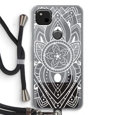 It's Complicated: Pixel 4a Transparant Hoesje met koord